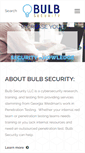 Mobile Screenshot of bulbsecurity.com